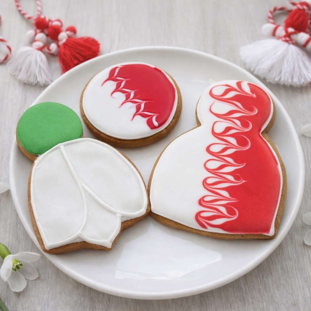 бисквитки мартенички с кауза